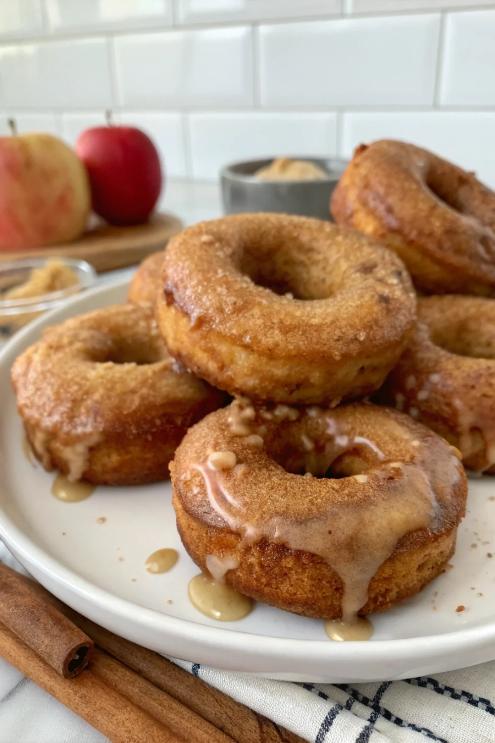 Grandmas Apple Cider Doughnuts