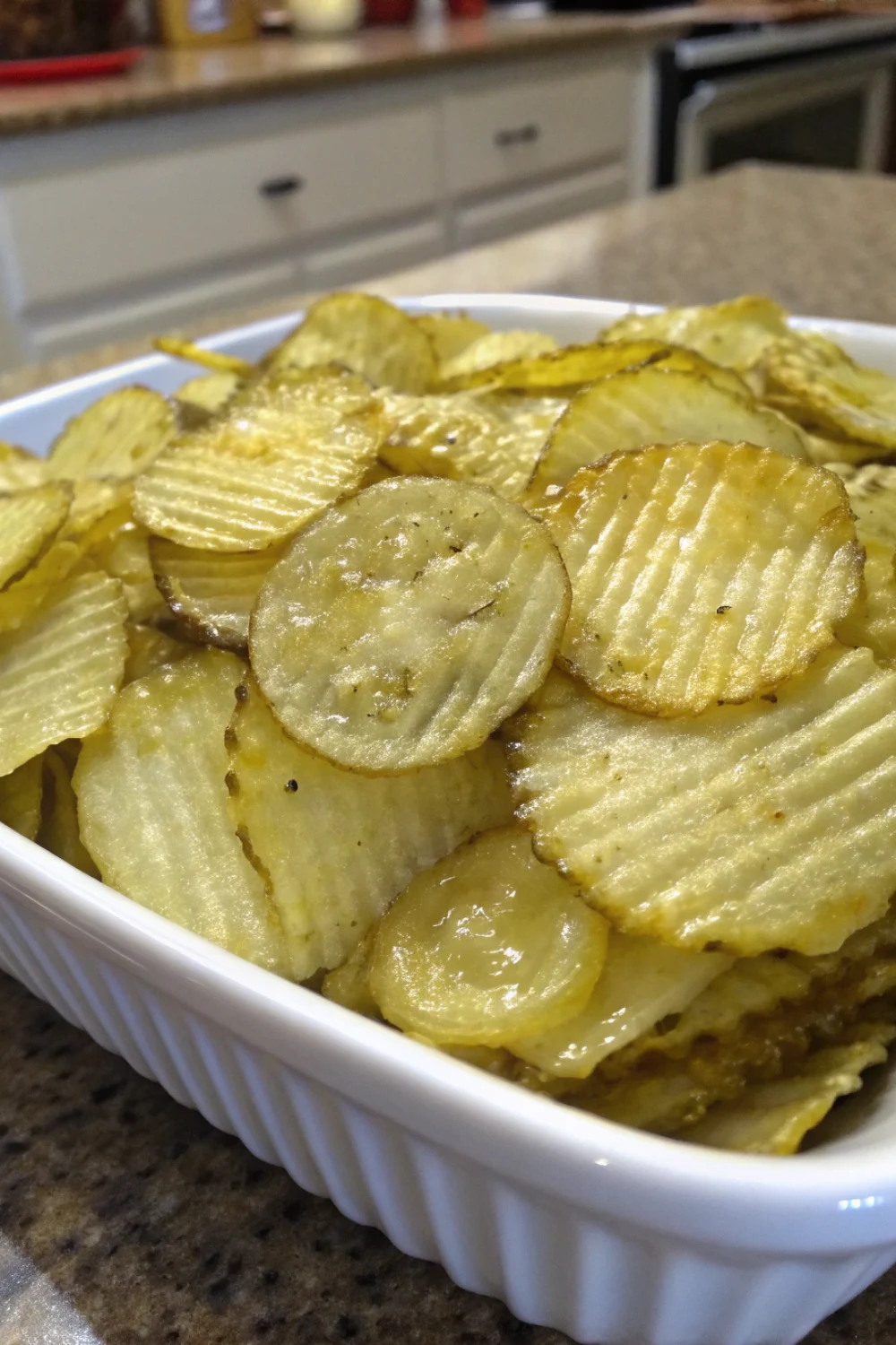 Grandmas Refrigerator Pickle Chips