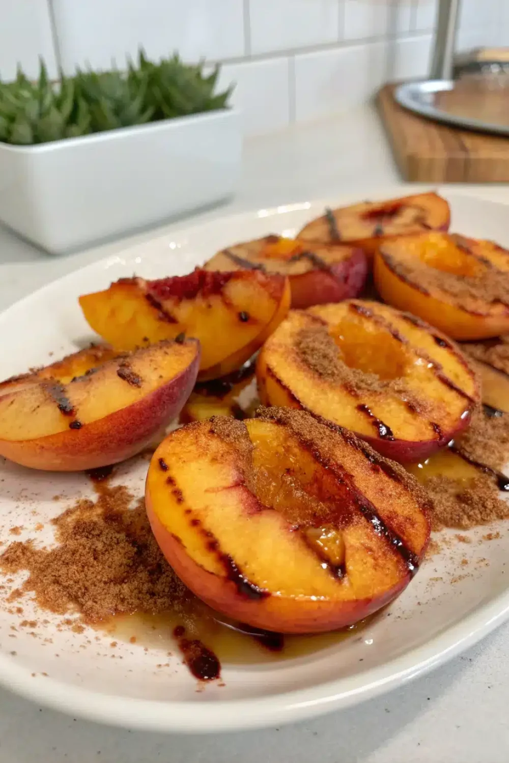 Grilled Peaches
