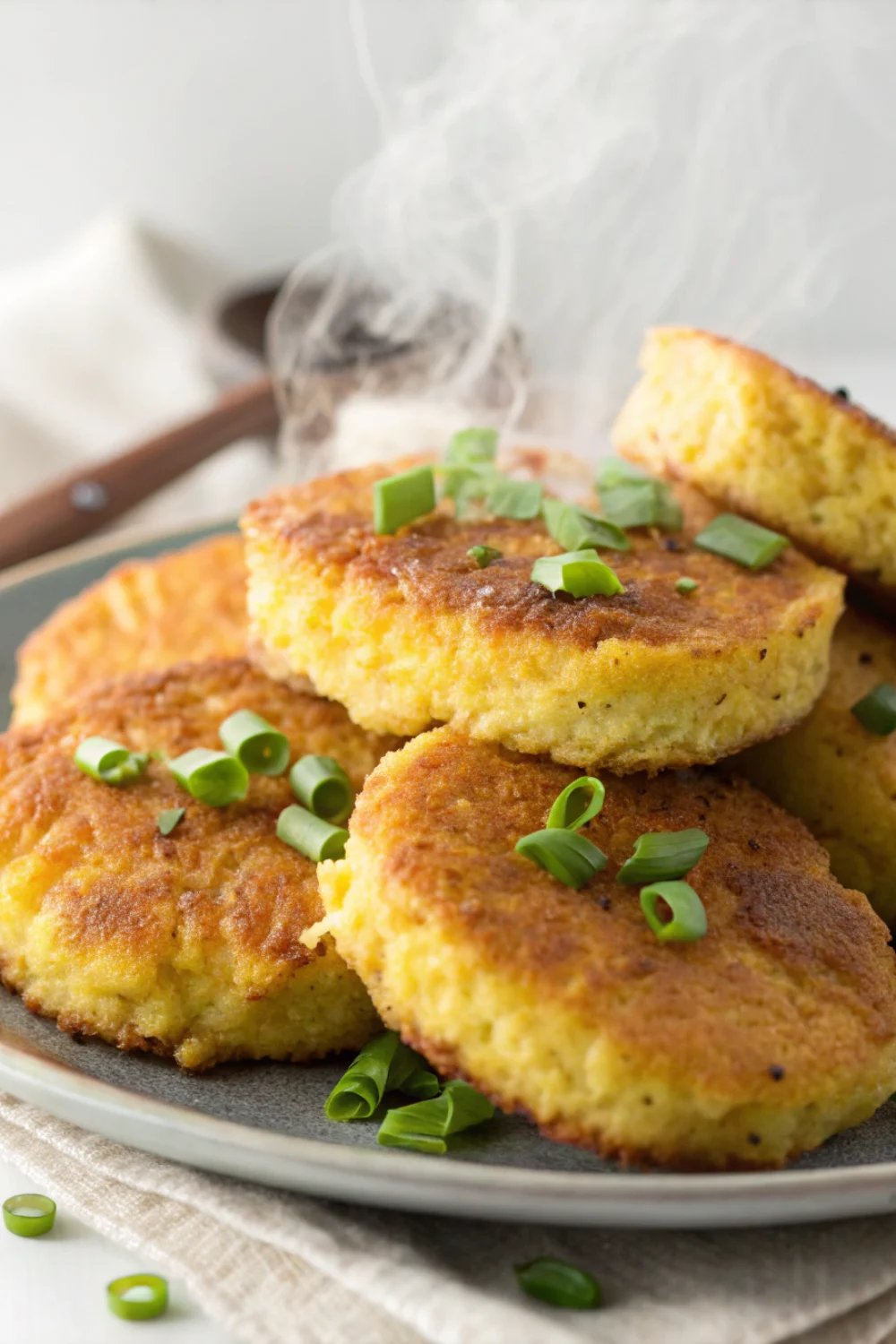 Hot Water Cornbread Patties