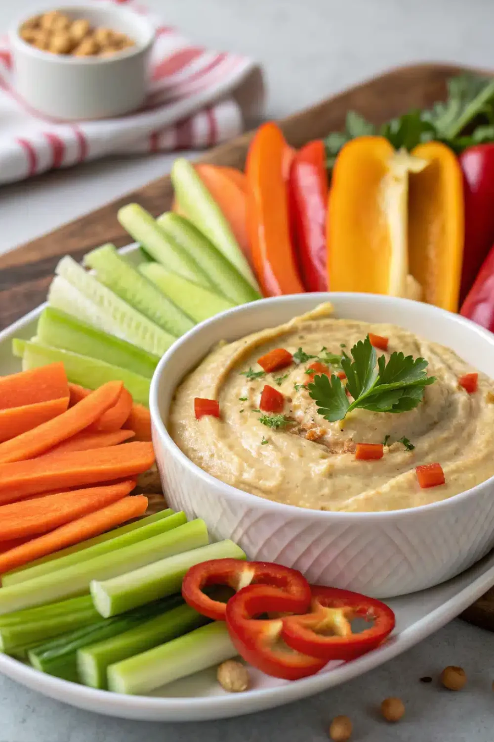Hummus with Crudités