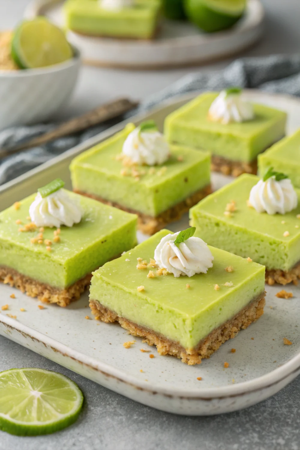 Key Lime Pie Bars