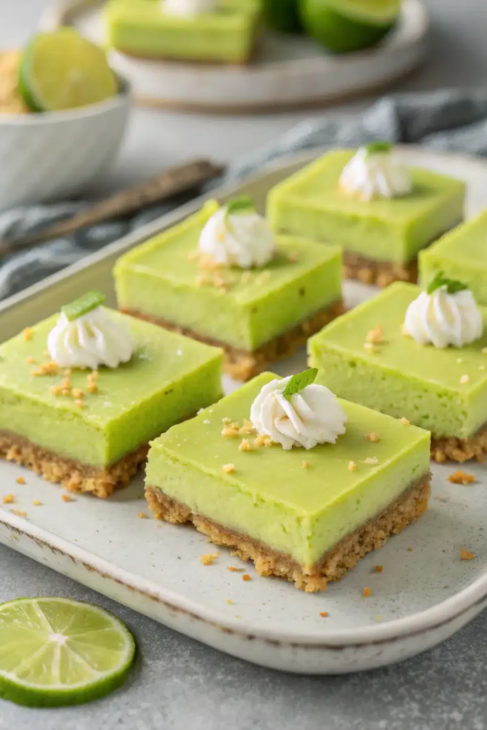 Key Lime Pie Bars