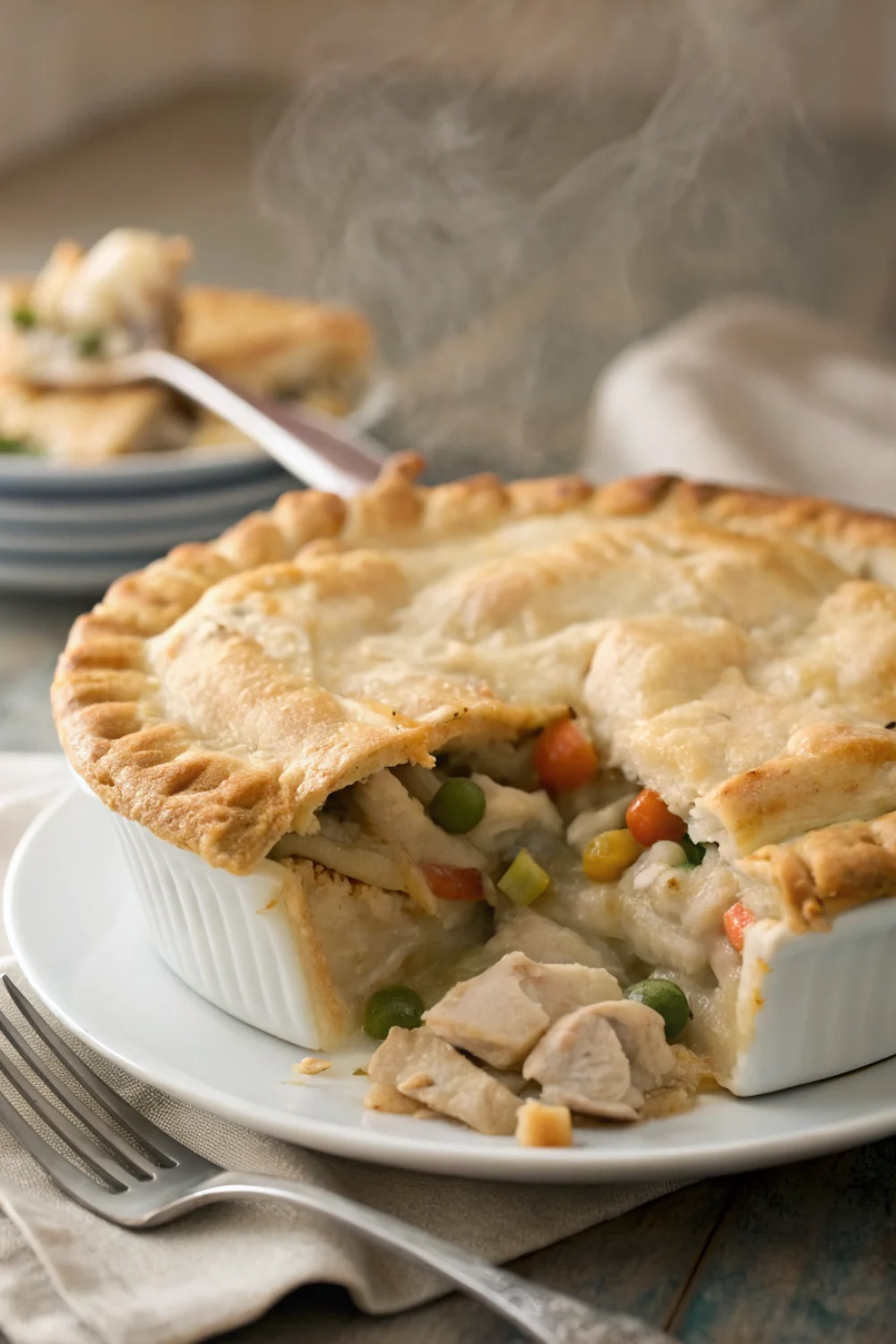 Leftover Turkey Pot Pie