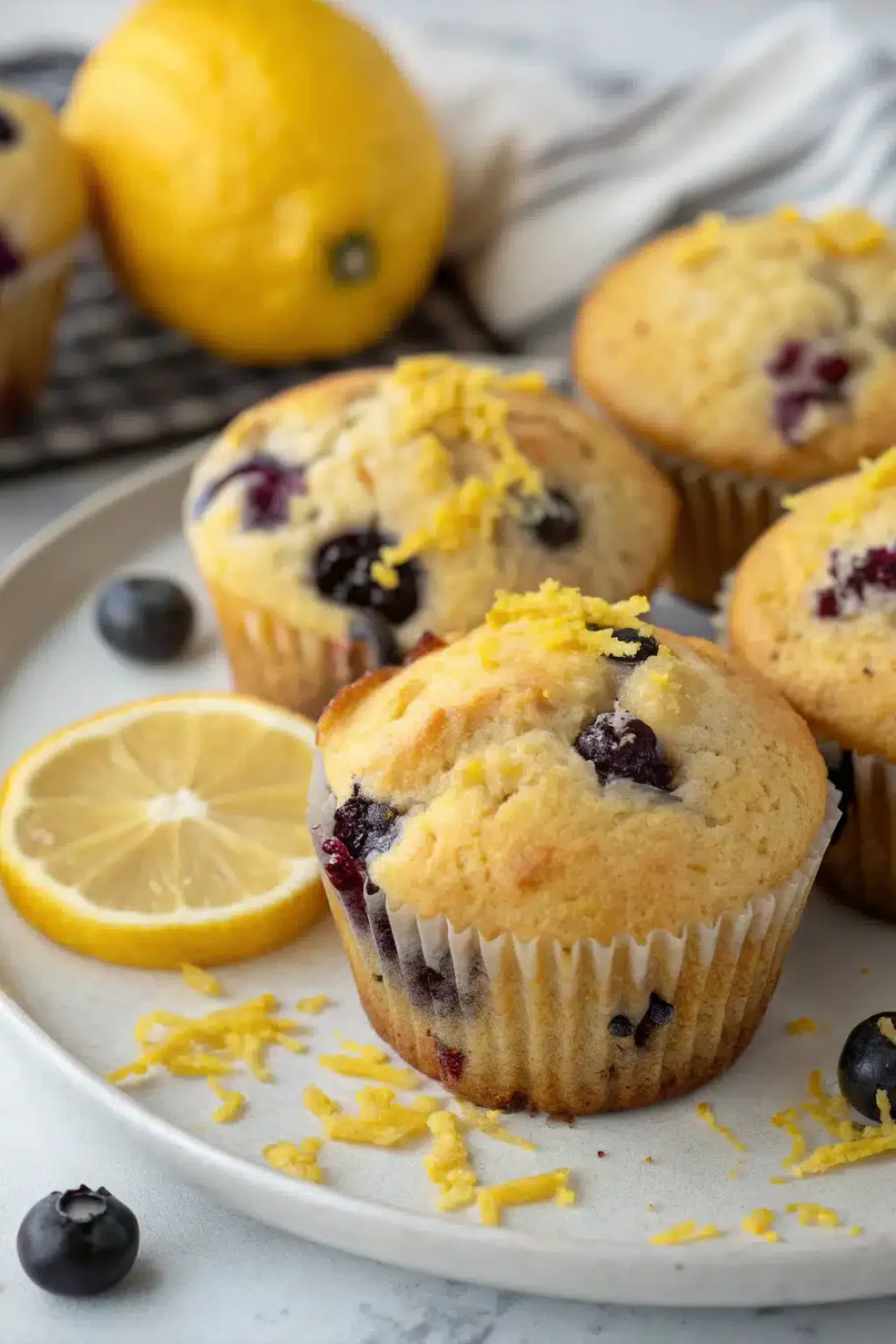 Lemon Blueberry Muffins