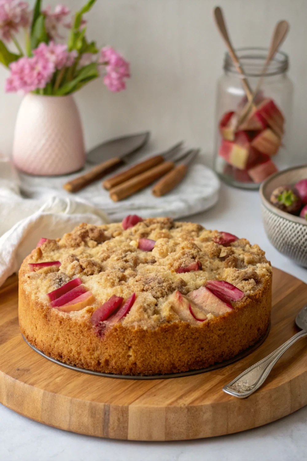 Old-Fashioned Rhubarb Coffee Cake