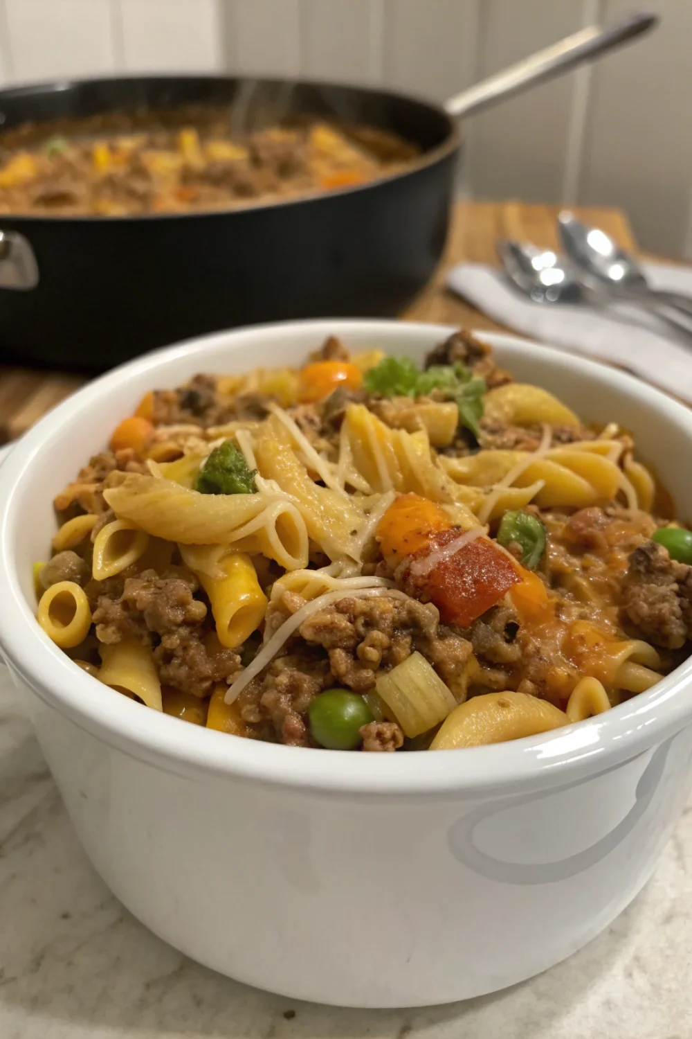 One Pot Hamburger Helper