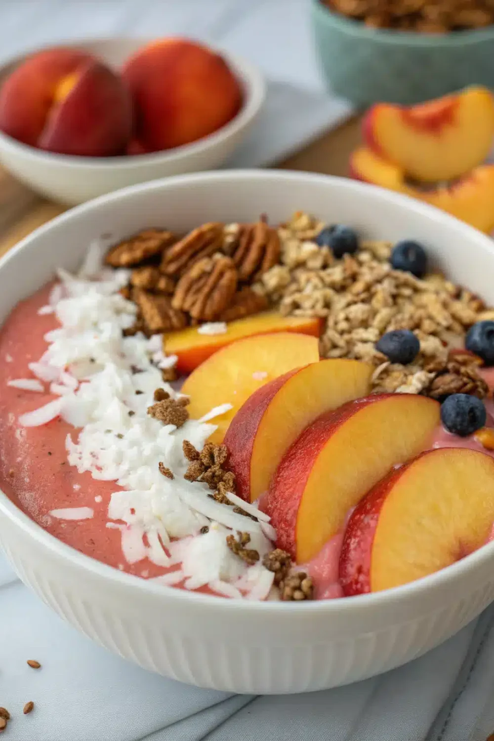 Peach Smoothie Bowl