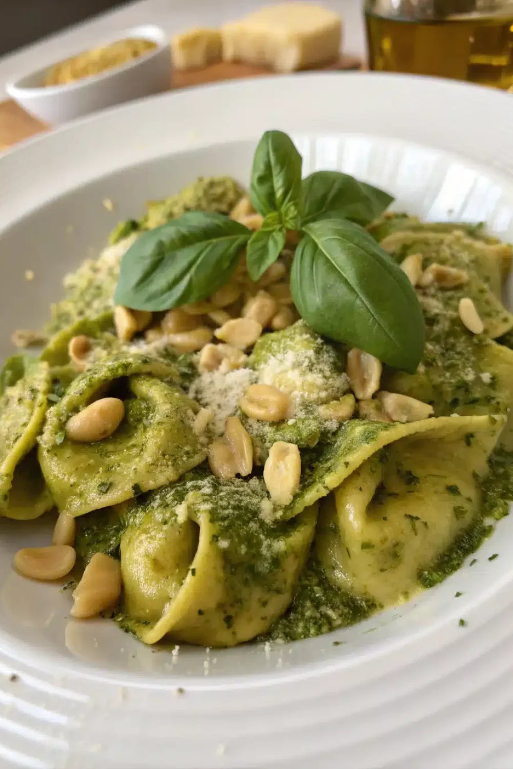 Pesto Chicken Tortellini