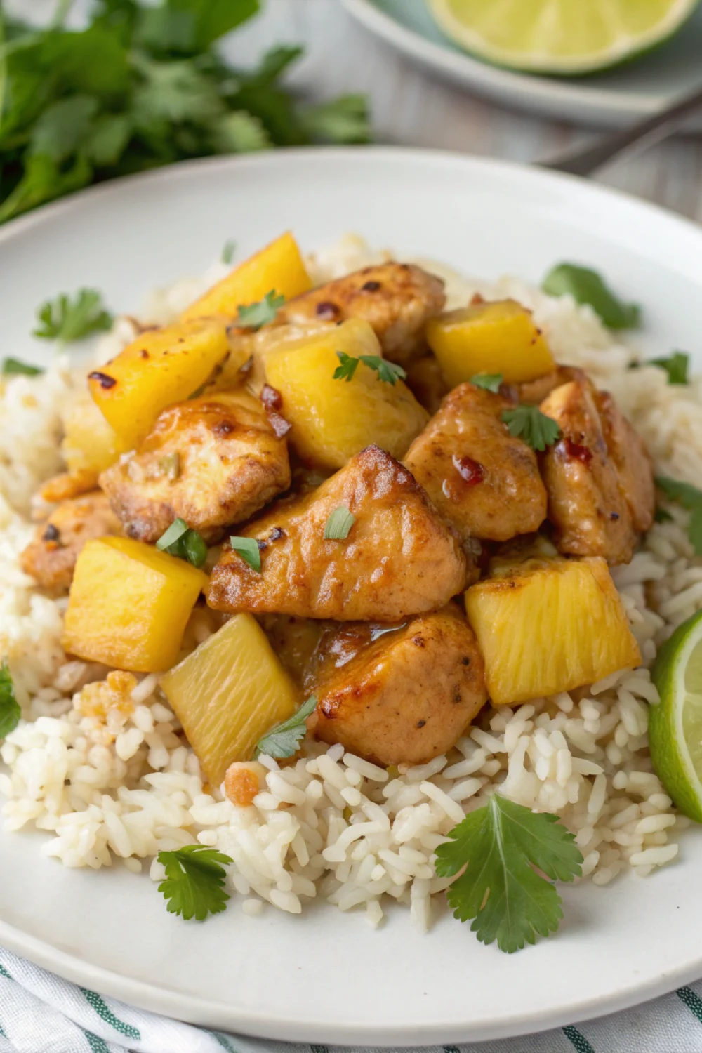 Pineapple Chicken and Rice