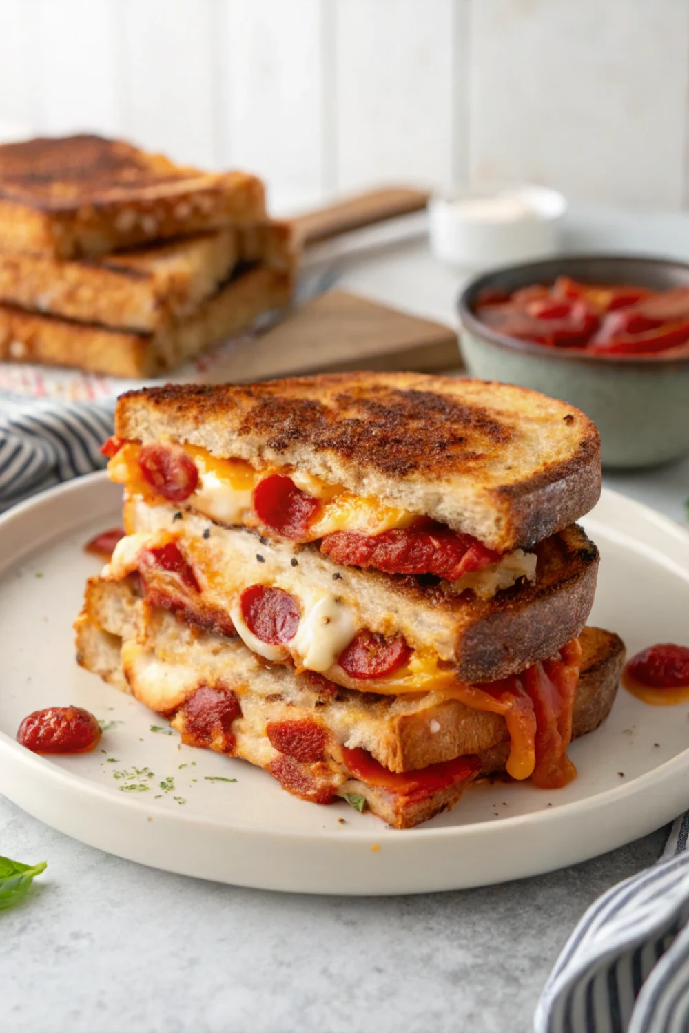 Pizza Grilled Cheese