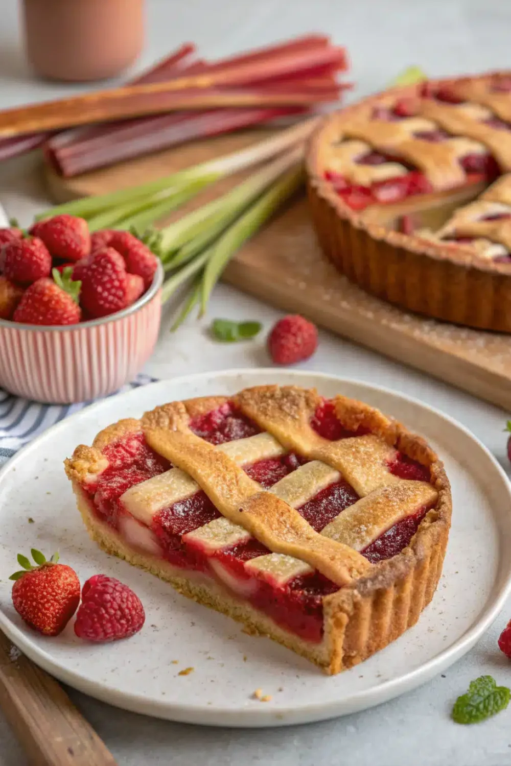Rhubarb Cake