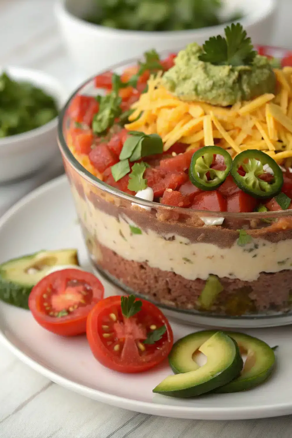 Southwest Layered Bean Dip