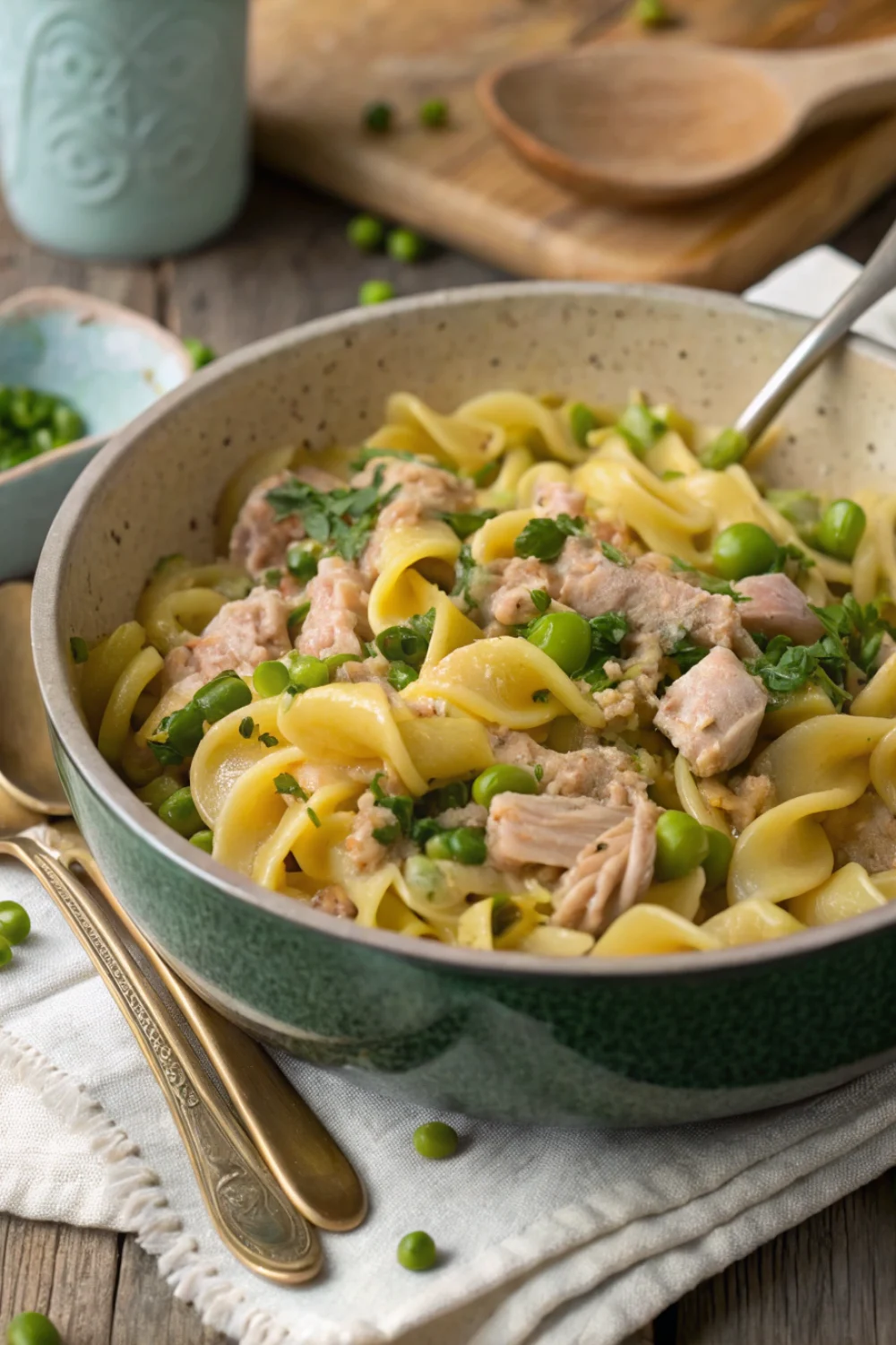 Stovetop Tuna Noodle Supper
