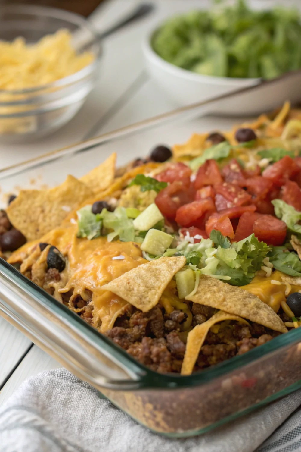 Walking Taco Casserole