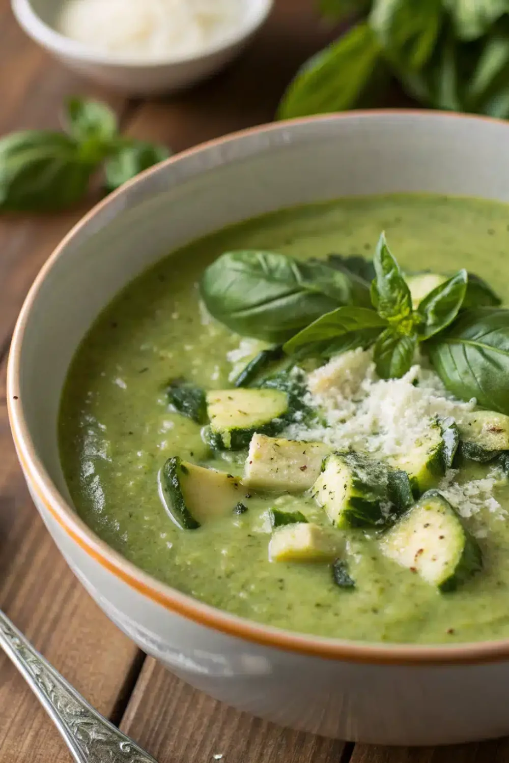 Zucchini Basil Soup