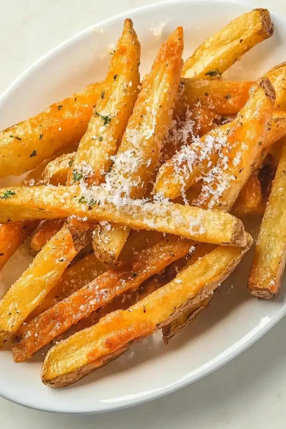 air fryer parmesan rosemary and black pepper fre