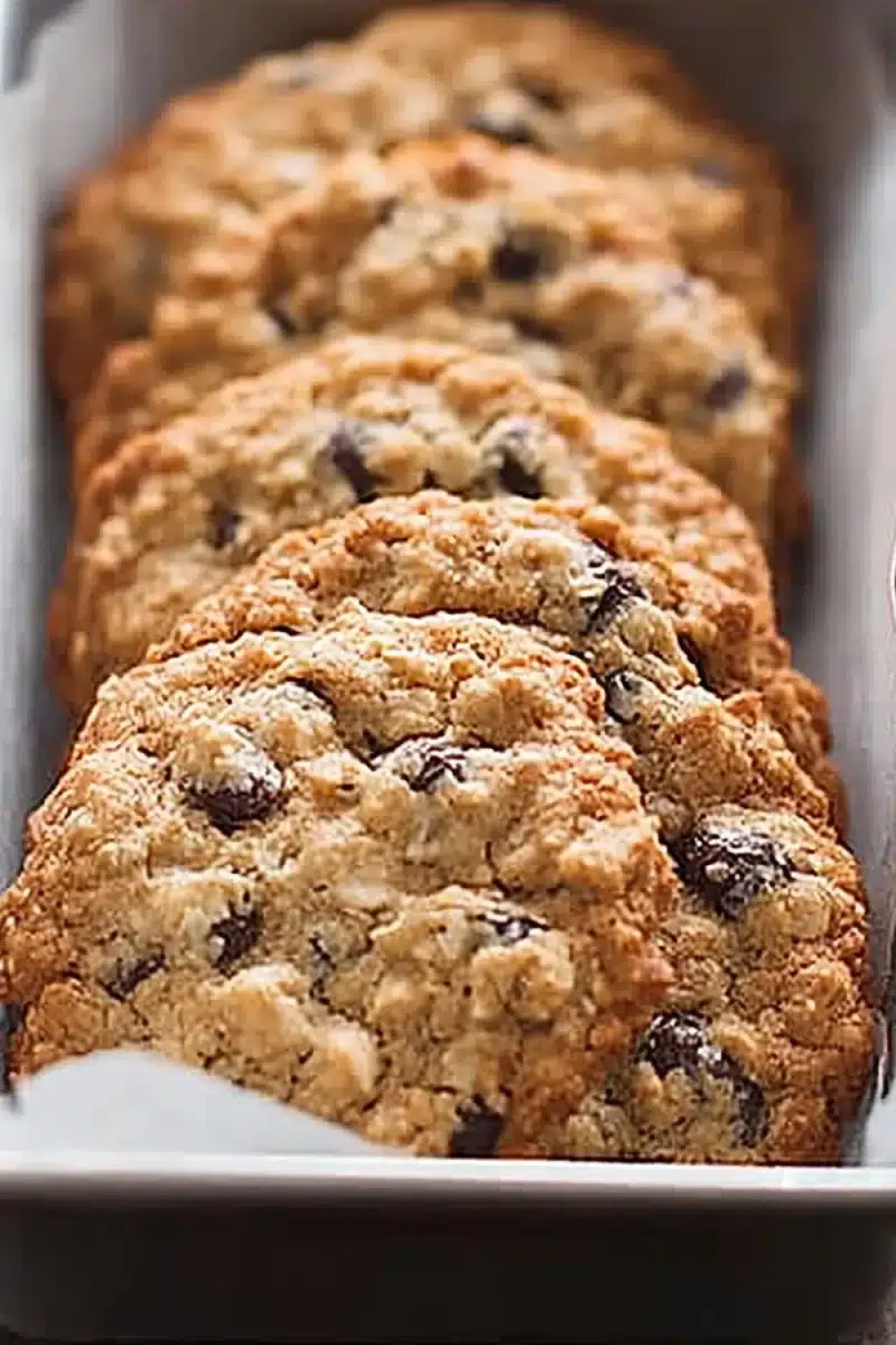 big chewy oatmeal raisin cookies