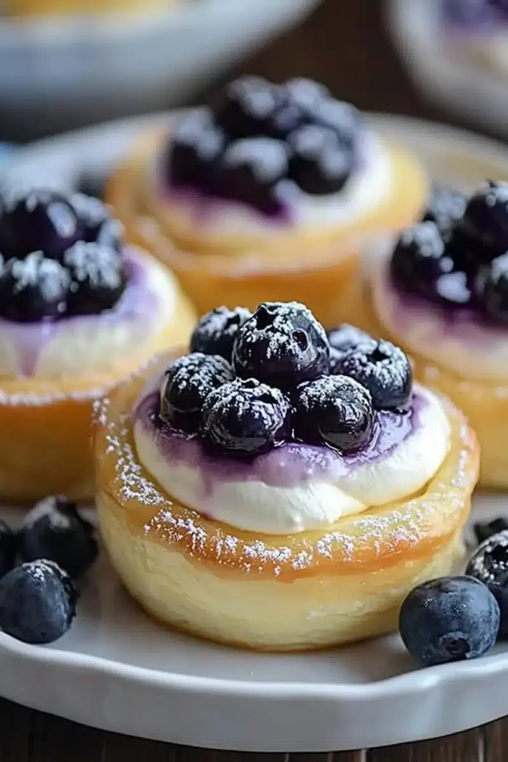 blueberry cheesecake rolls