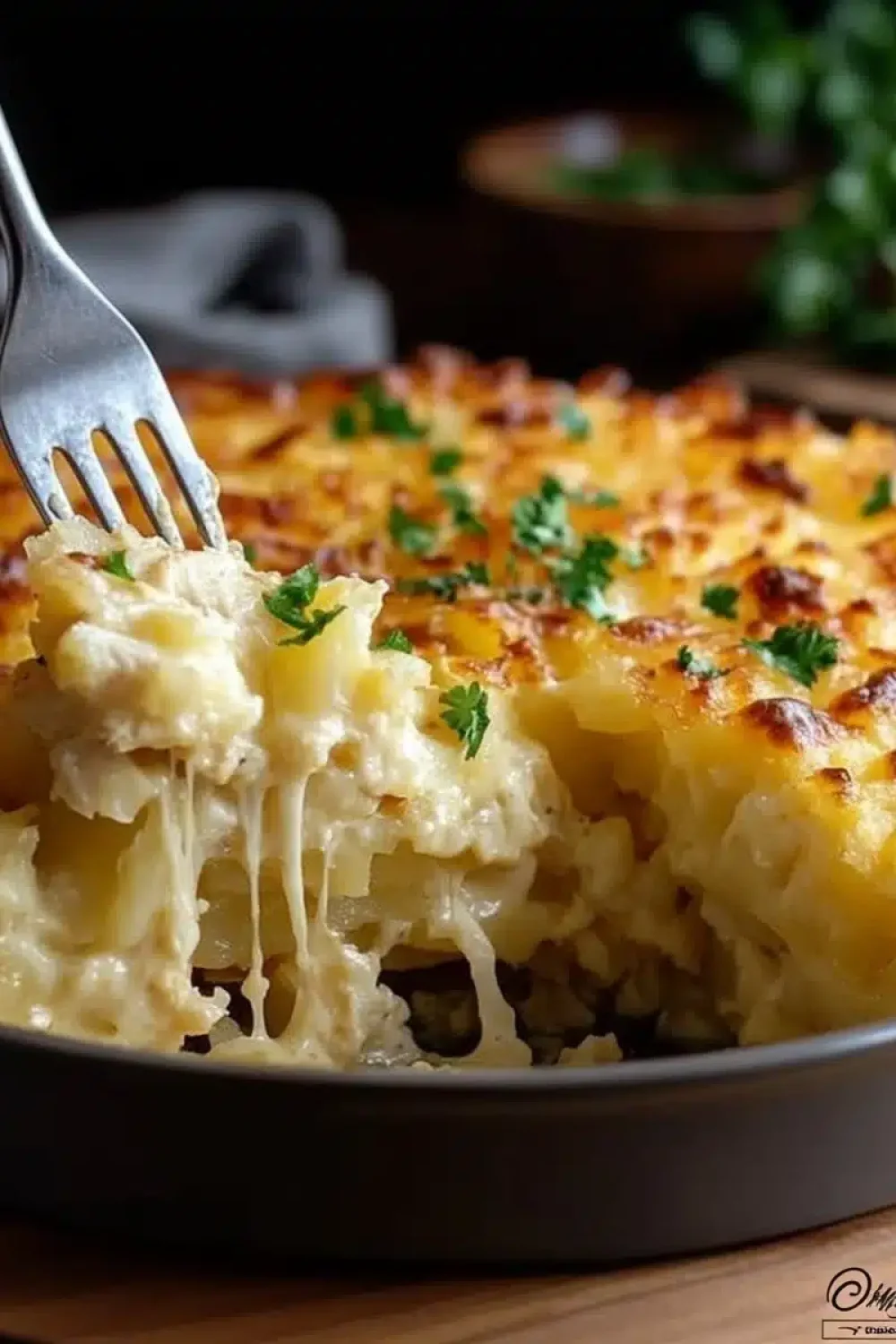 cheesy chicken hashbrown casserole