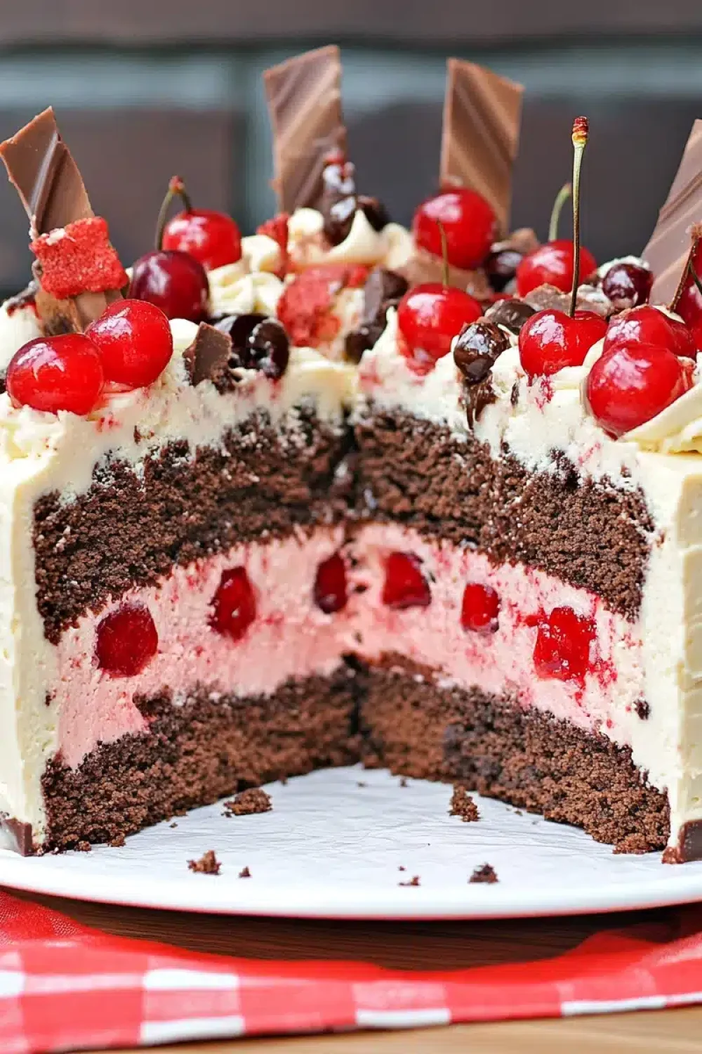 cherry garcia chocolate cherry cake