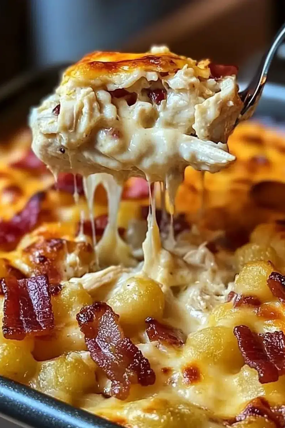 chicken bacon ranch tater tot casserole