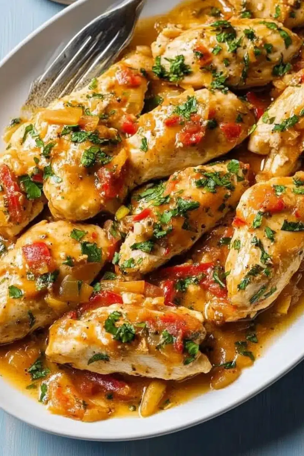 chicken scampi