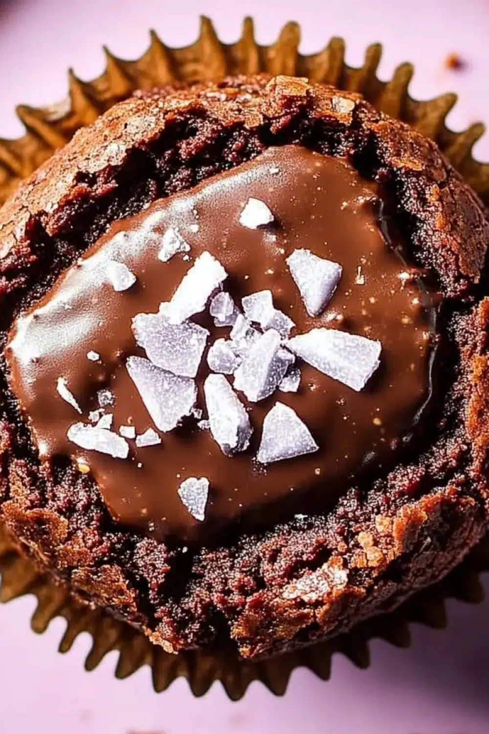 chocolate ganache filled brownies