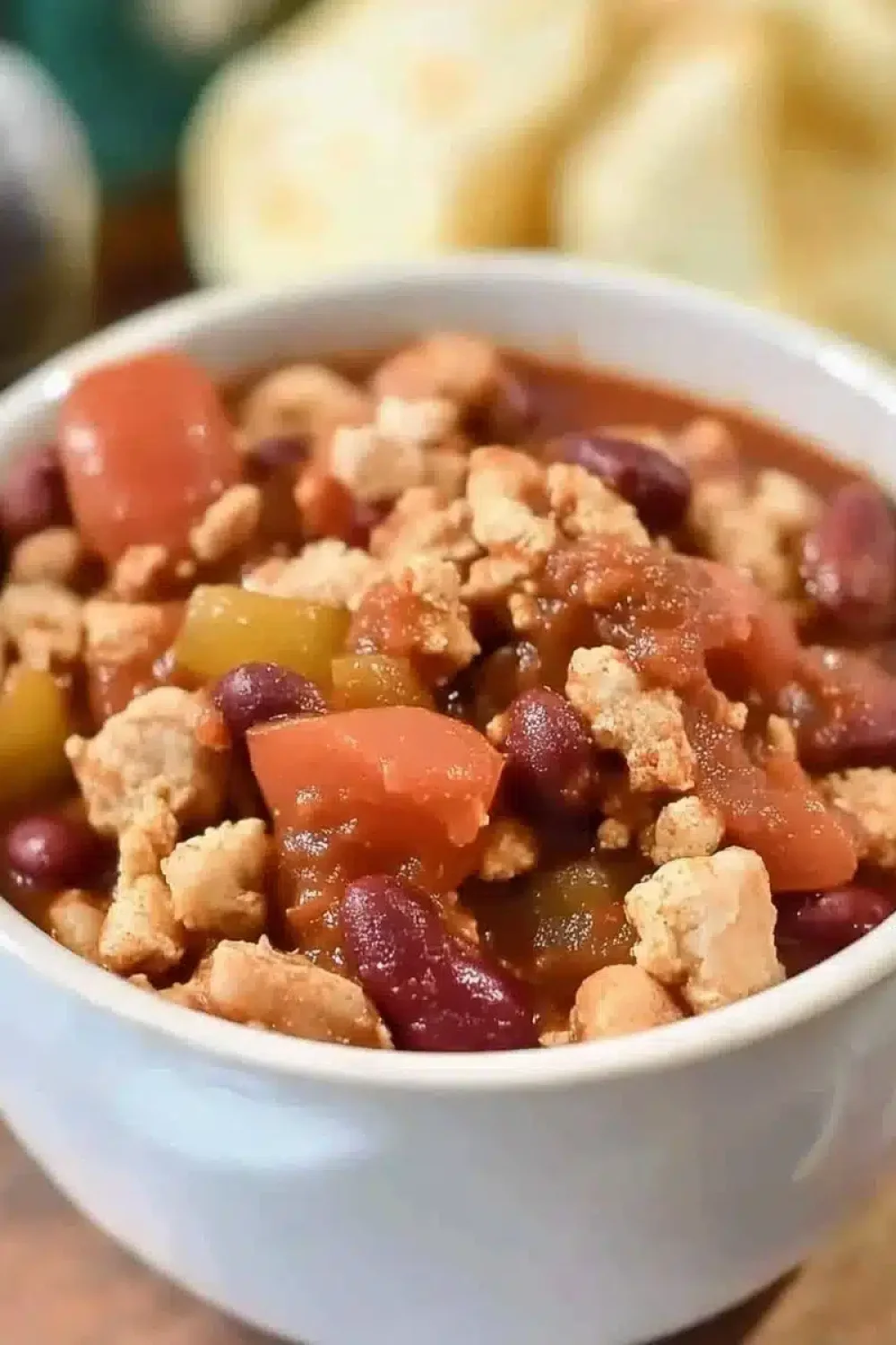 cooking chili in the crockpot