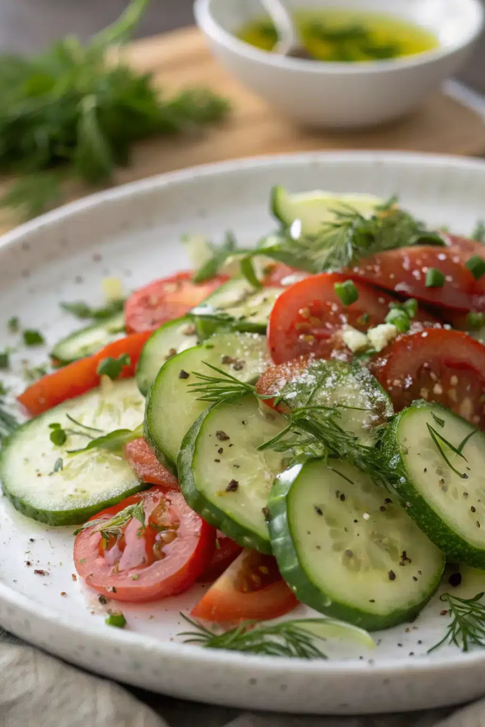 cucumber tomato salad
