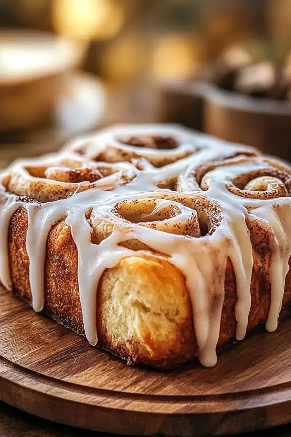 dollywood cinnamon bread with icing