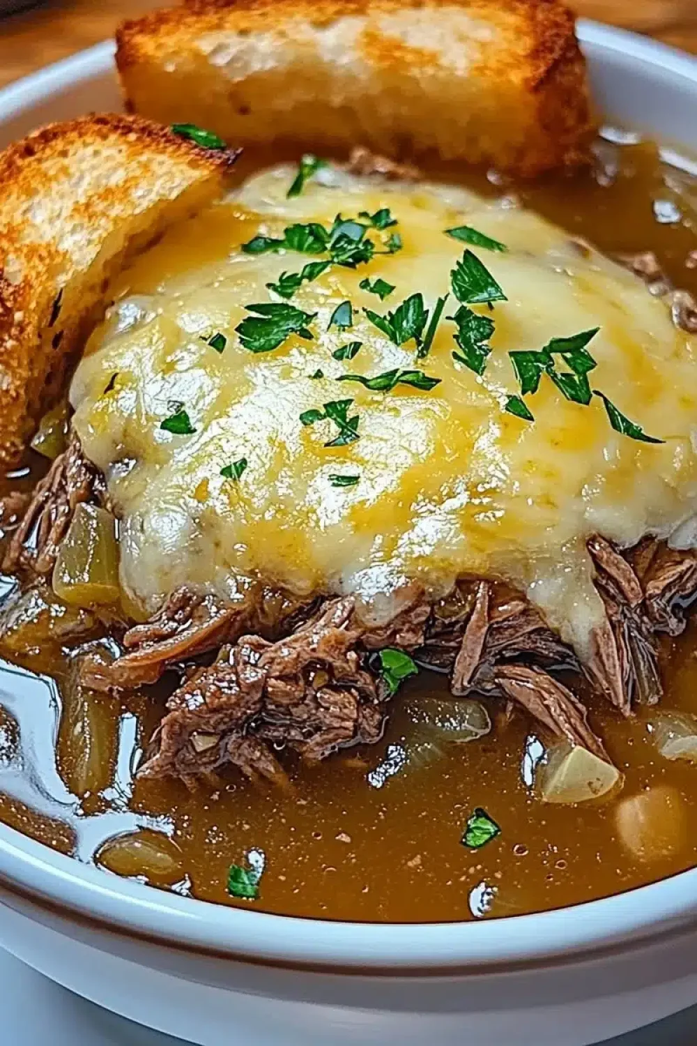 french onion beef short rib soup