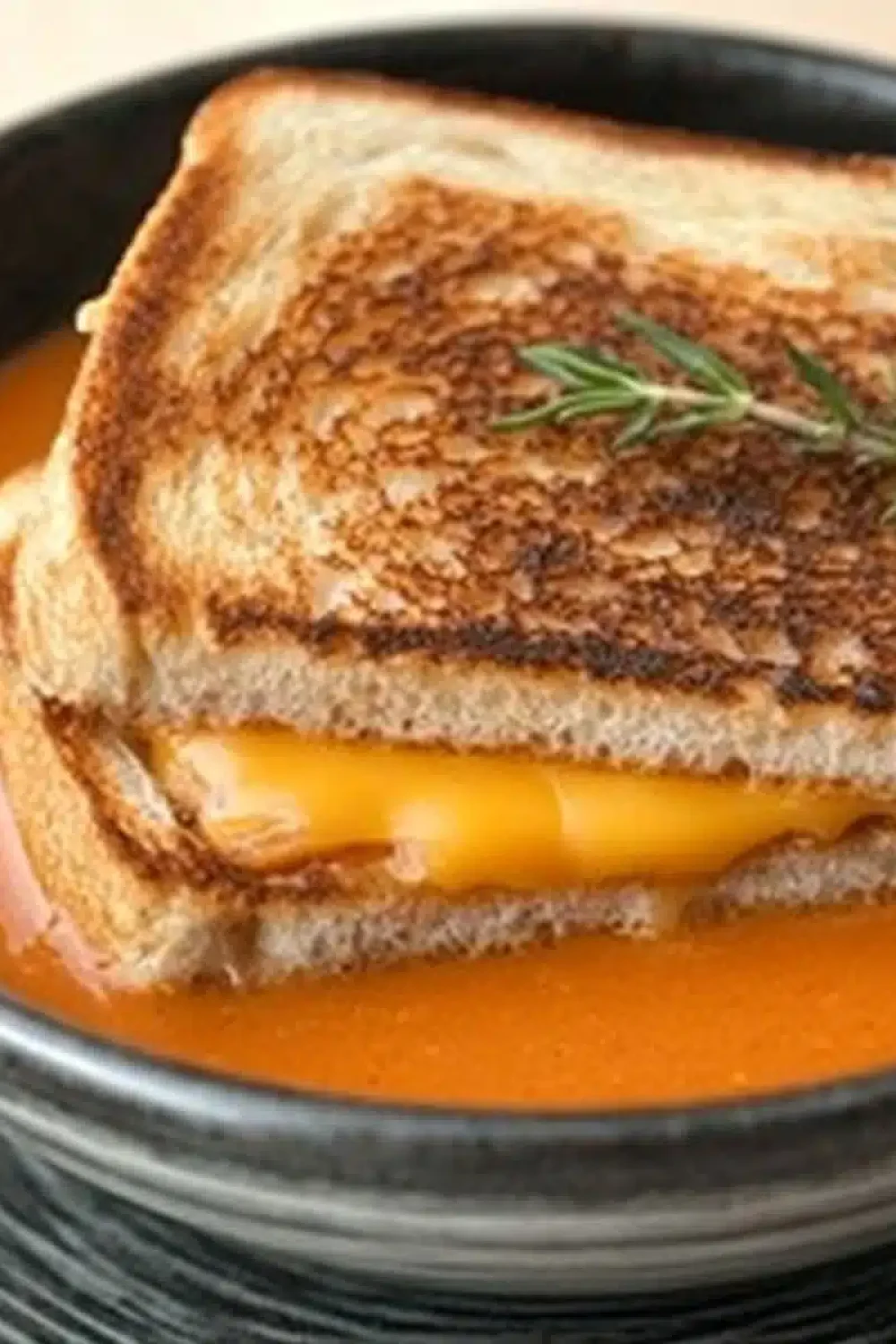 grilled cheese and tomato soup