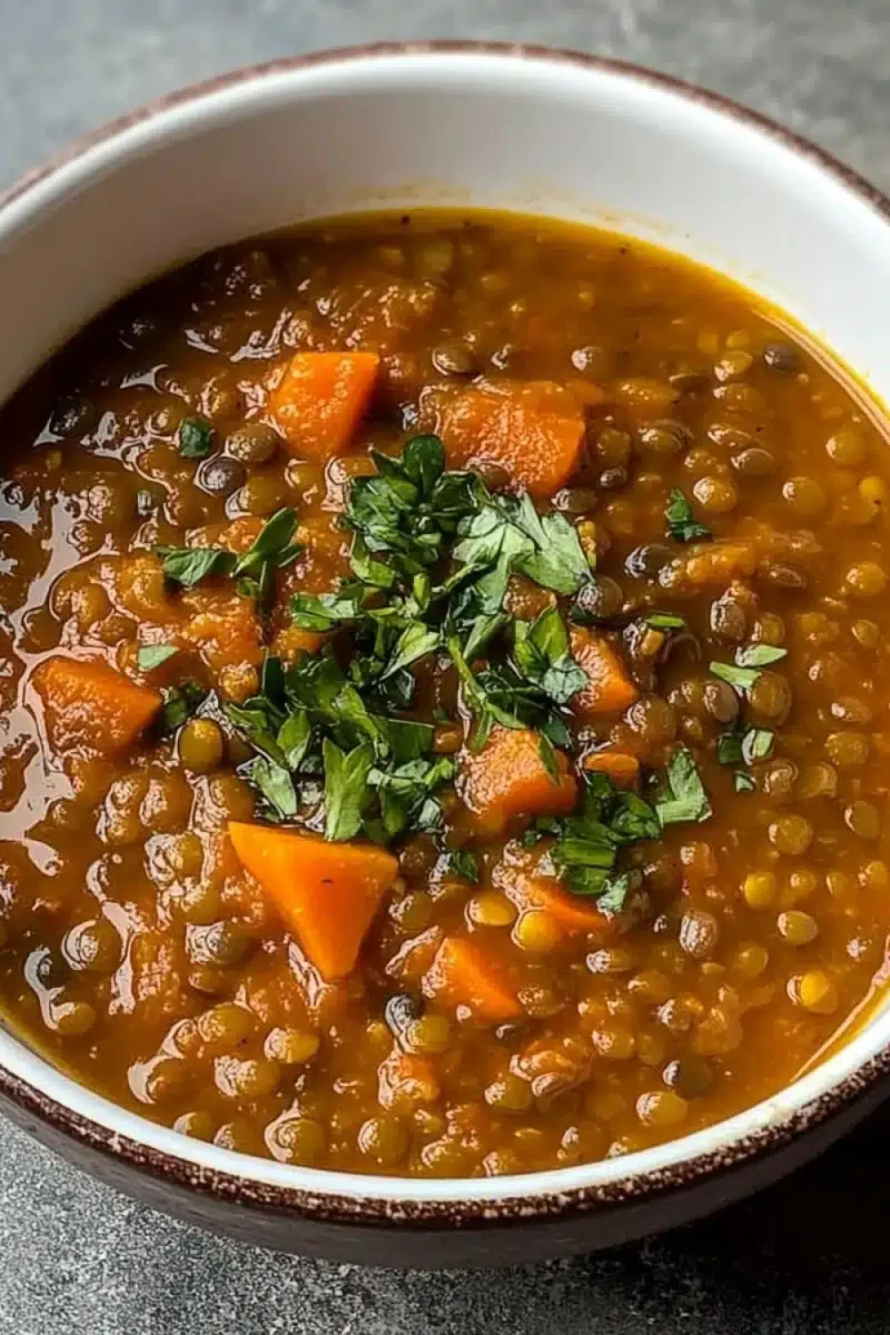 hearty lentil soup