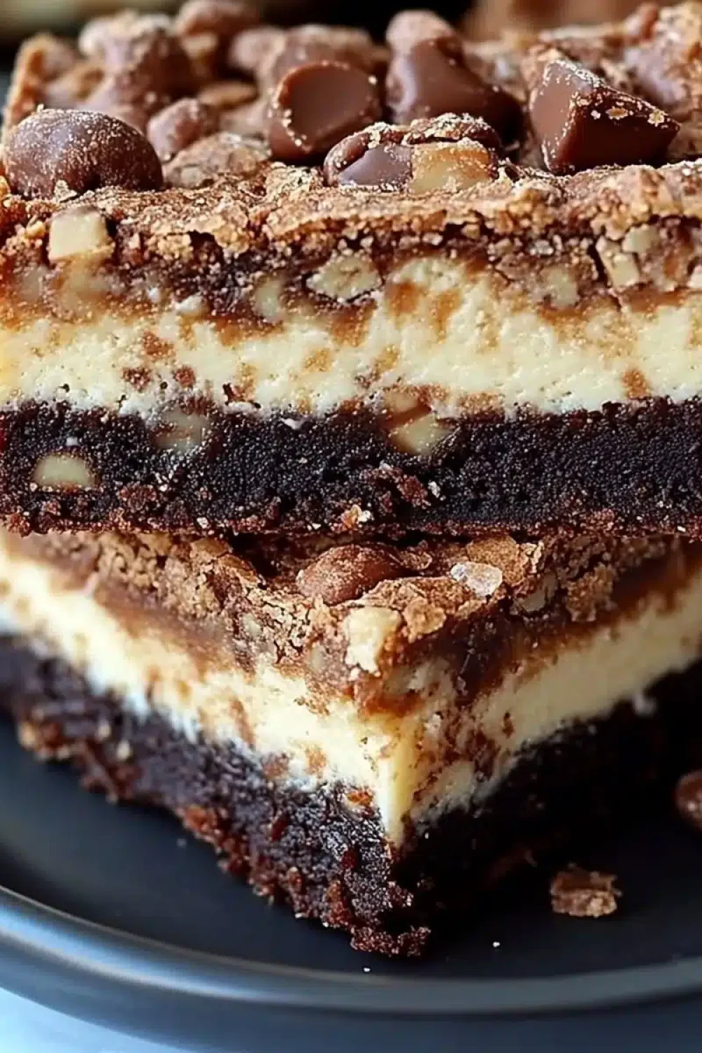 heath toffee cheesecake brownies