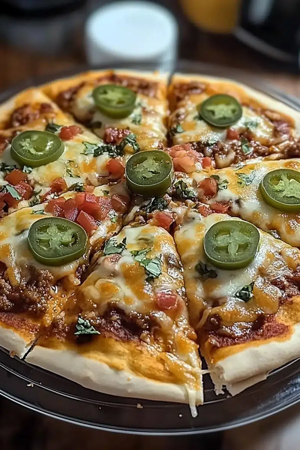 homemade mexican pizza