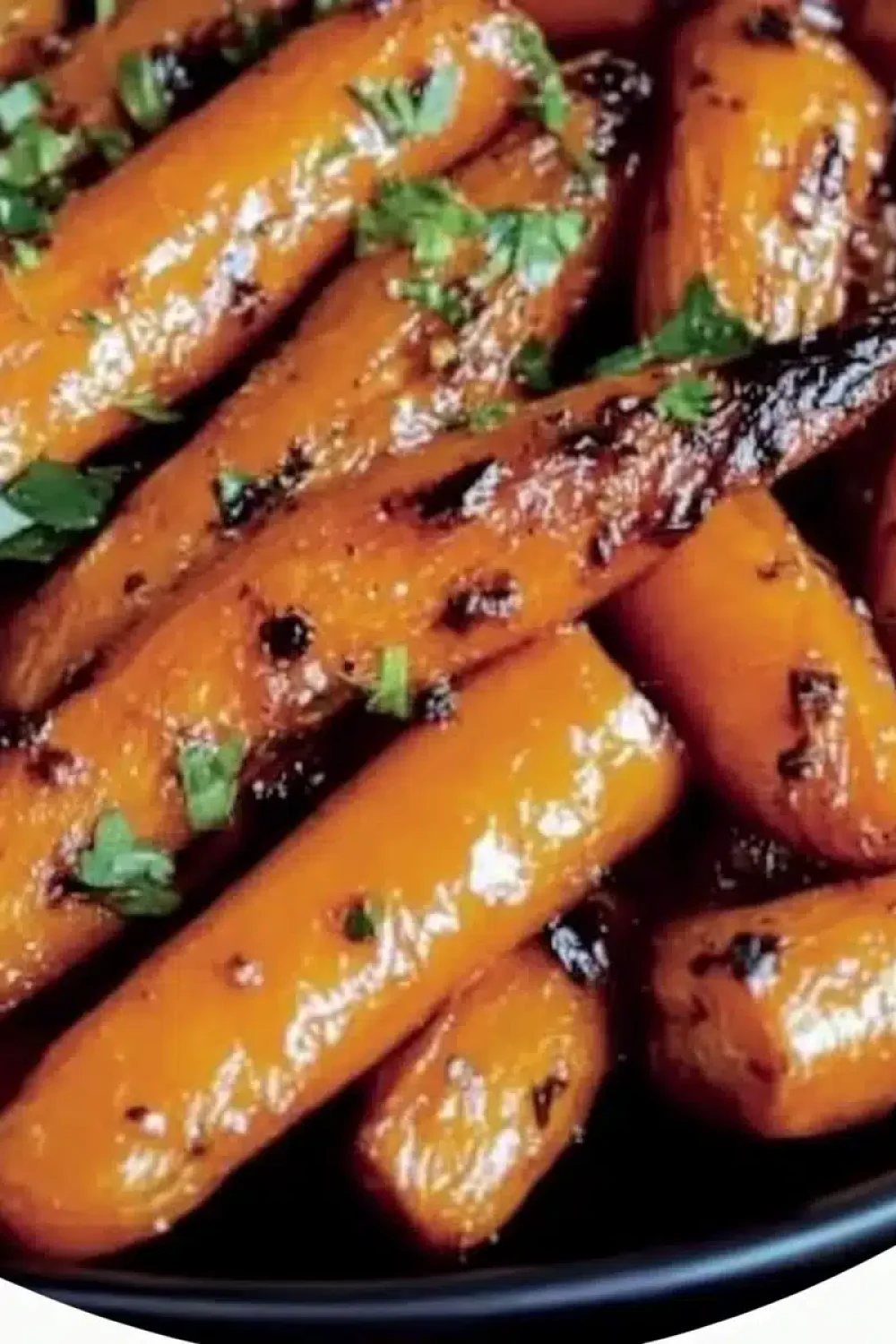 honey garlic roasted carrots