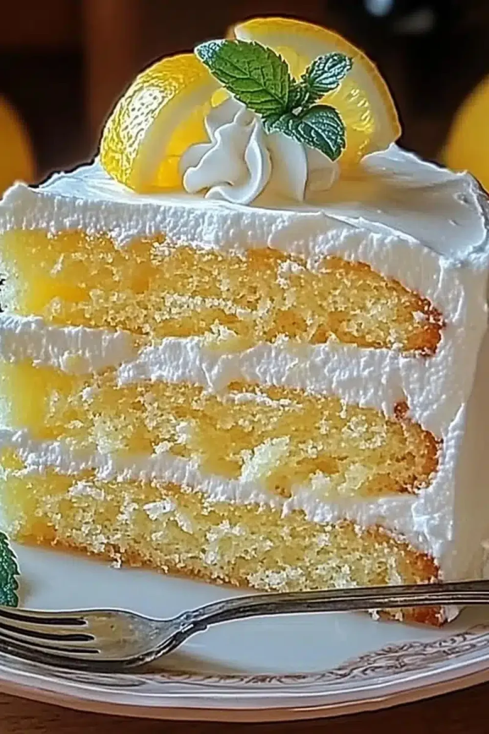 italian lemon cream cake