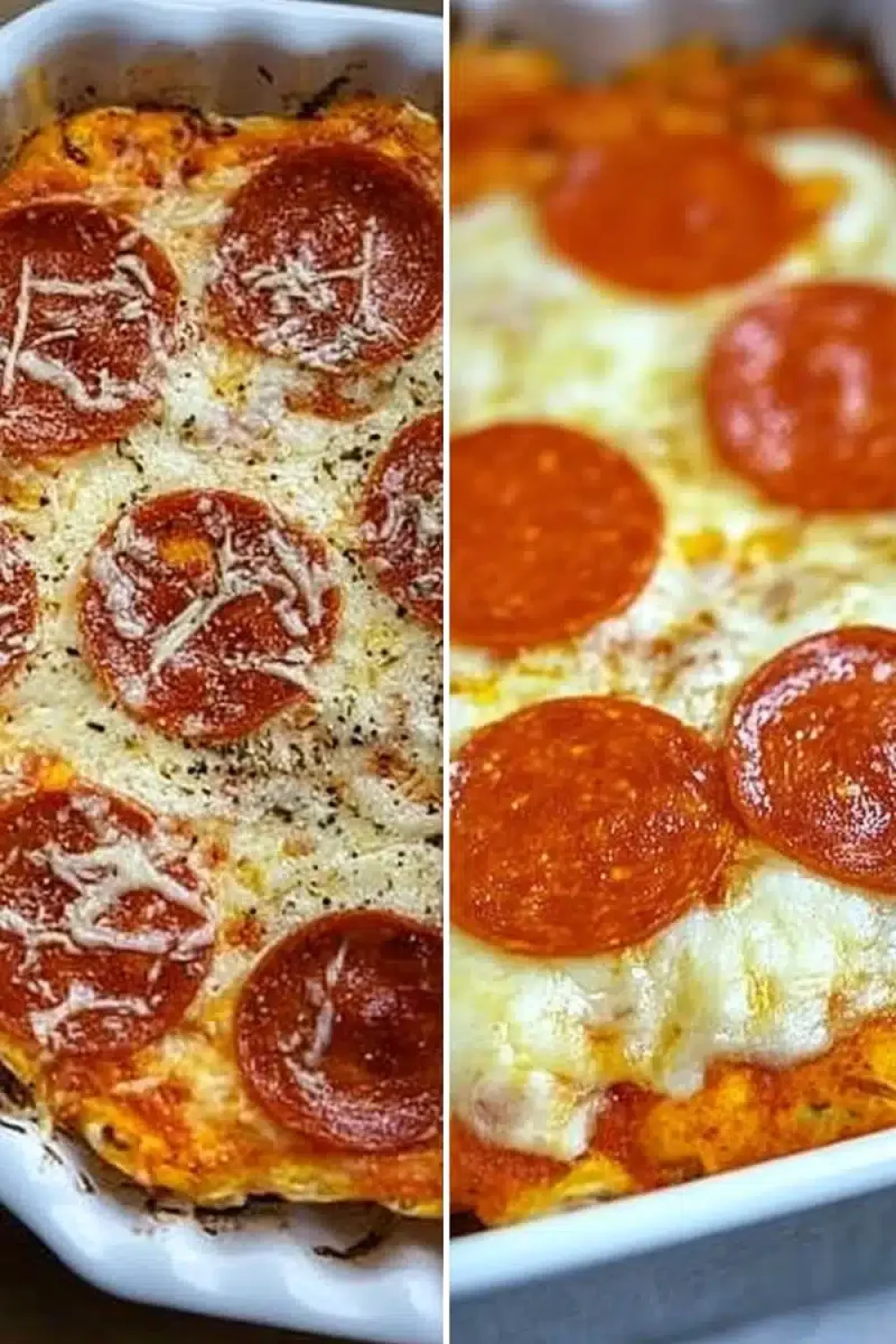 low carb pizza casserole