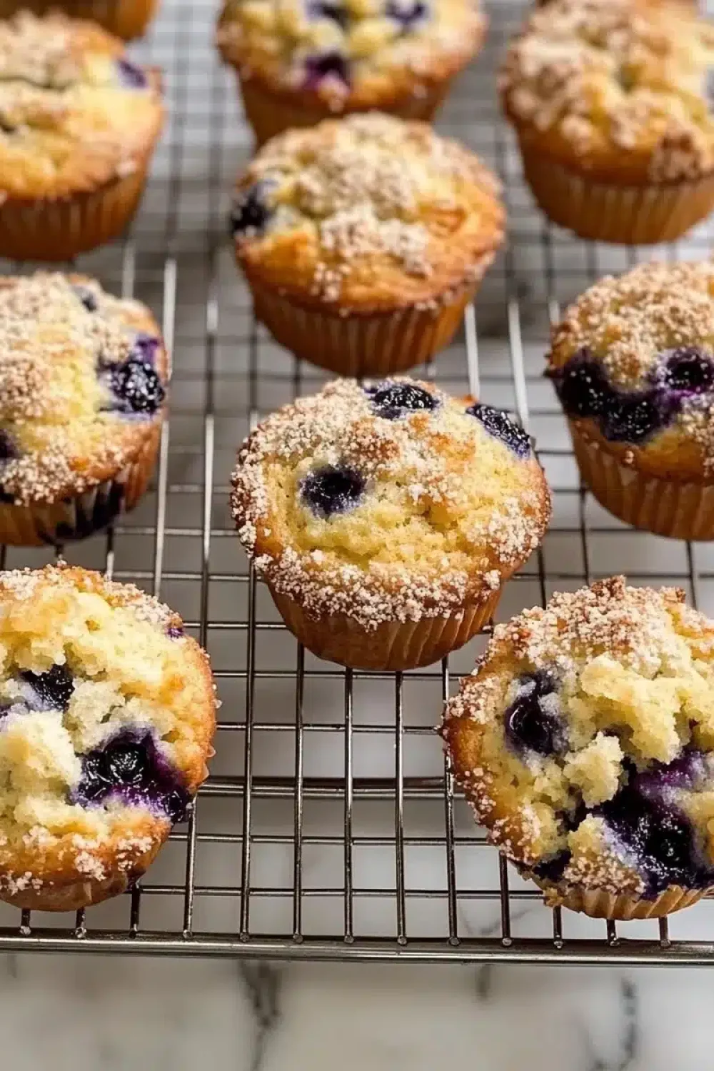 mackinac lemon blueberry muffins