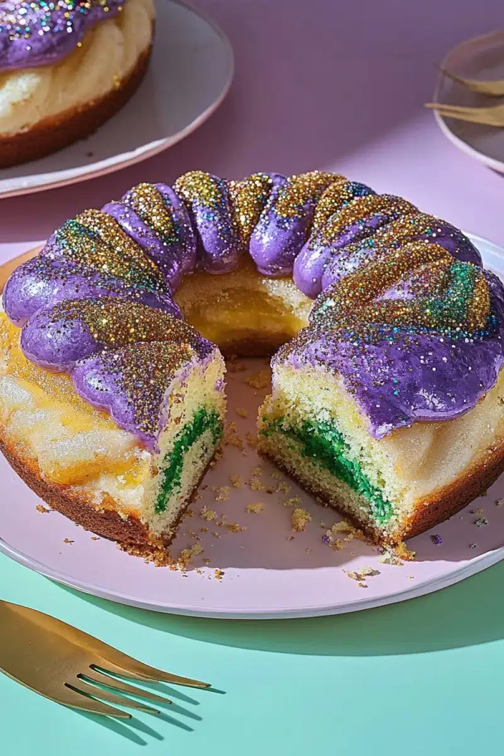 mardi gras king cake
