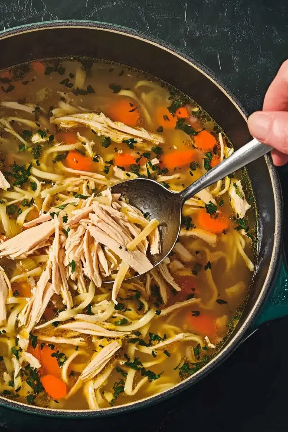 old fashioned chicken noodle soup