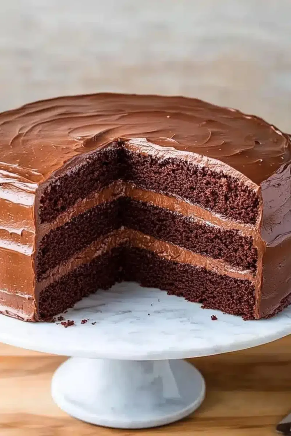 old fashioned chocolate layer cake