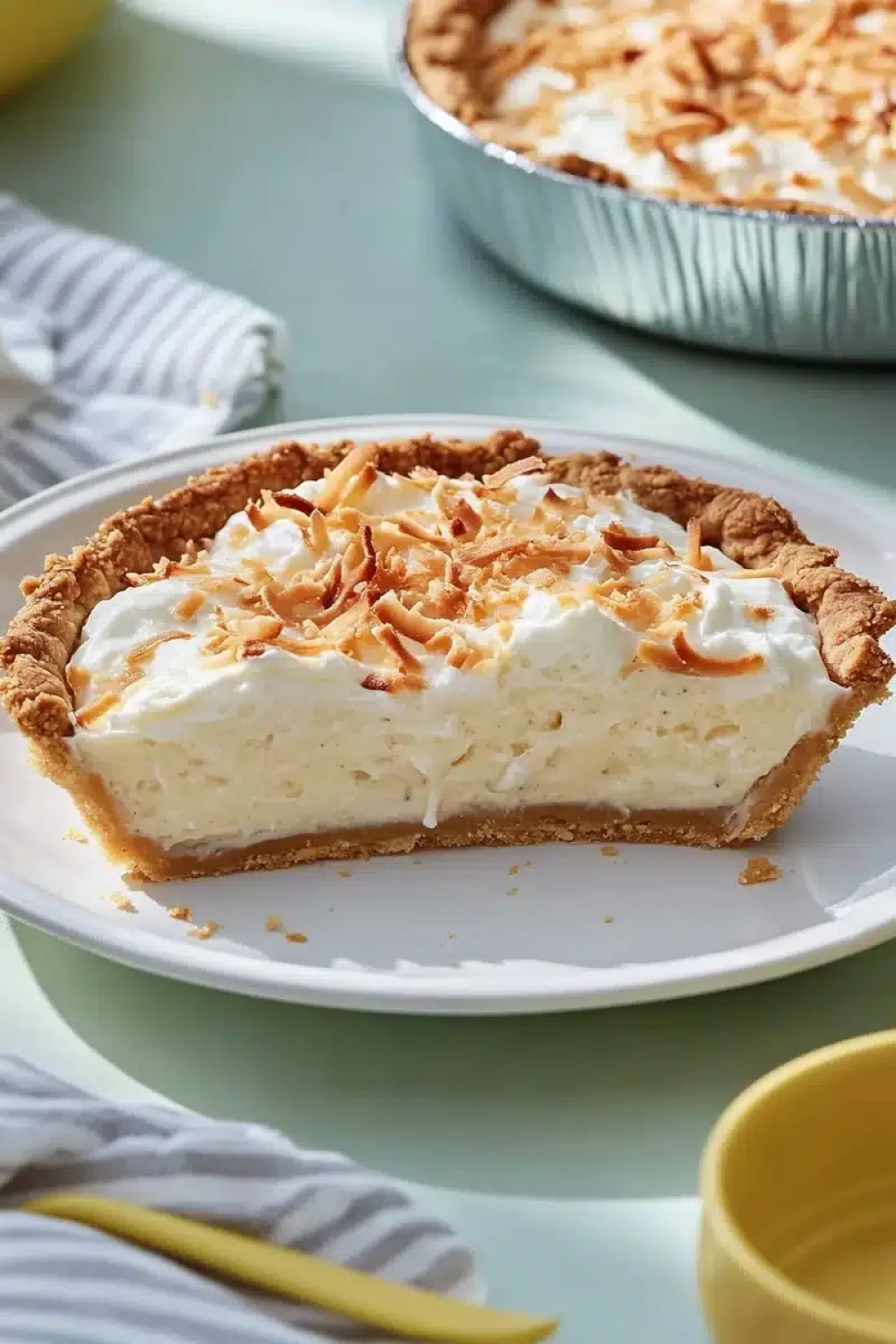 old fashioned coconut cream pie