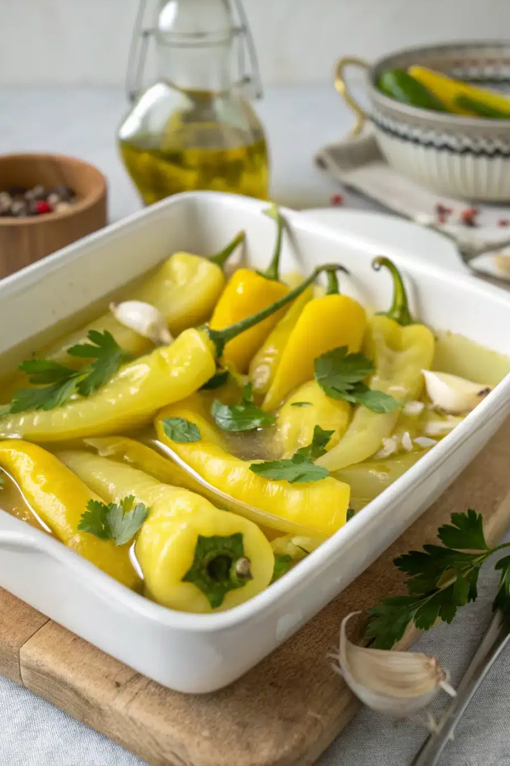pickled banana peppers