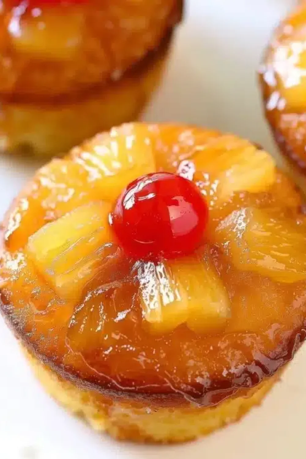 pineapple upside down cupcakes