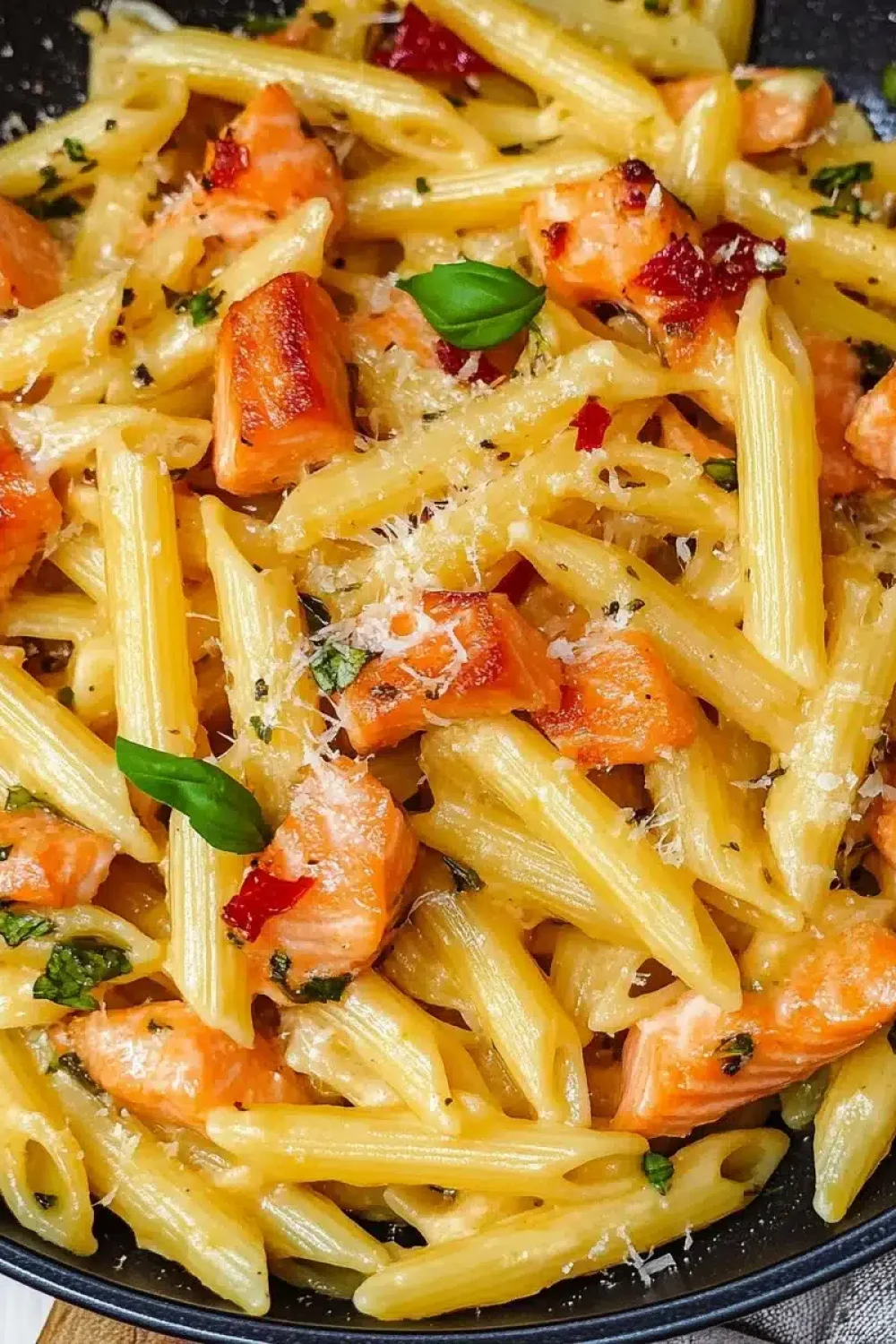 salmon pasta recipe