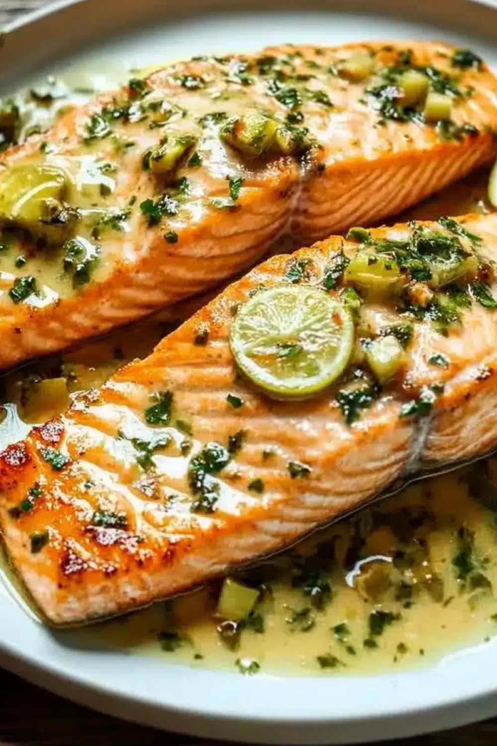 salmon piccata