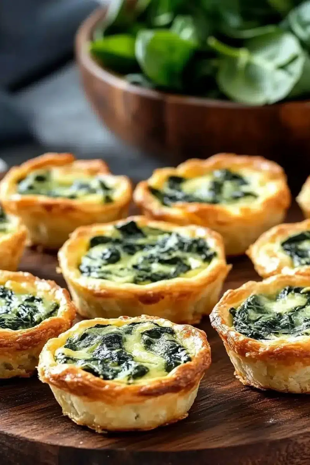 spinach quiche muffins