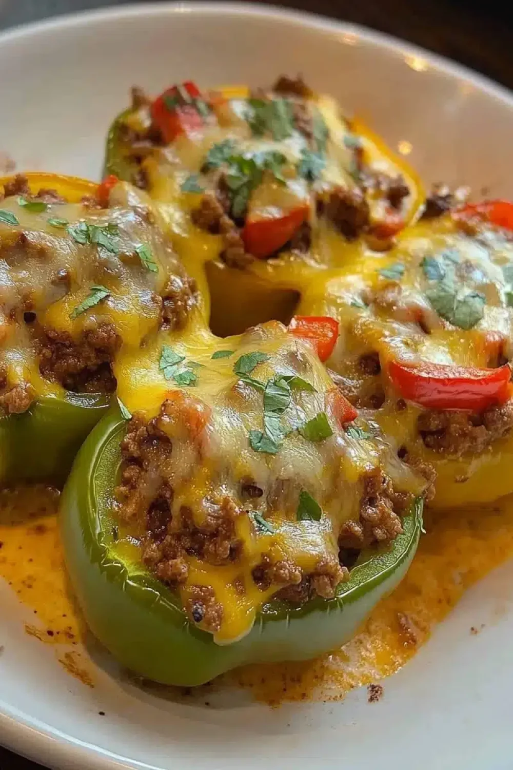 taco stuffed bell peppers